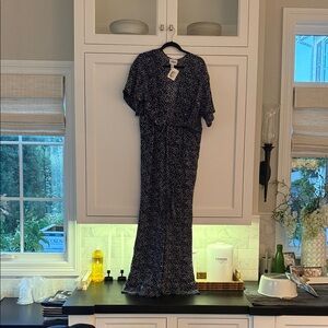 Elegant Navy Jumpsuit